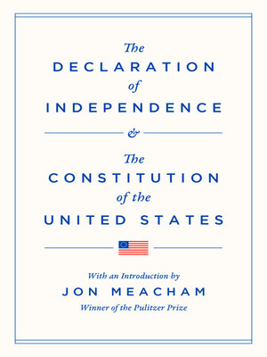 cover image of The Declaration of Independence and the Constitution of the United States